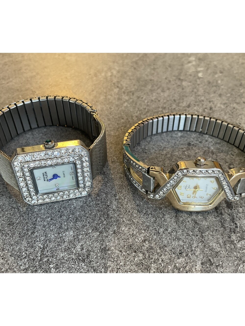 Beautiful Pair Of Vintage Womens Watch Both Watches Run Great In Nice Shape A8